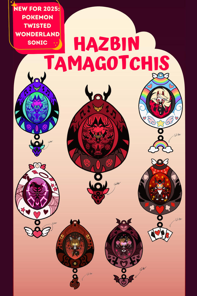 PRODUCT PAGE - Tamagotchi Pins PRODUCT PAGE - Tamagotchi Pins
